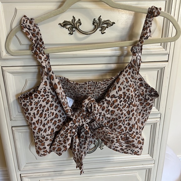 Traded Cheetah two piece skirt set boho spell style - Picture 5 of 12